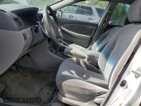 2004 Toyota Corolla CE with VIN 2T1BR32E54C289722, listed as a Copart auction lot 55396295 with 294,504 mi miles and Clean Title. Bid and sale history available at DreamBid. Image 7.