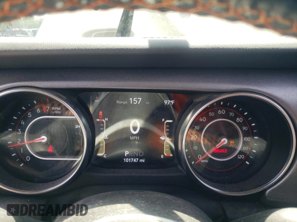 2020 Jeep Gladiator Mojave с VIN 1C6JJTEG7LL202871, выставлен на аукционе Copart как лот 57490545 с пробегом 101 747 миль миль и Списание • Salvage title. История ставок и продаж доступна на DreamBid. Изображение 9.