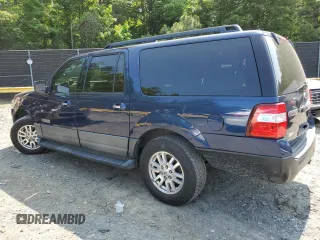 2007 Ford Expedition Max XLT with VIN 1FMFK16527LA33857, listed as a Copart auction lot 59376515 with 262,960 mi miles and Salvage title. Bid and sale history available at DreamBid. Image 2.