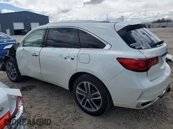 2017 Acura MDX Sport Hybrid w/Advance Pkg with VIN 5FRYD7H76HB000856, listed as a Copart auction lot 53651514 with 133,933 mi miles. Bid and sale history available at carsss.com. Image 2.