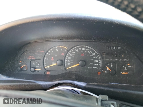 1996 Chevrolet Camaro Z28 z VIN 2G1FP22P9T2103599, wystawiony jako Copart lot #65711284 z przebiegiem 89 463 mil mil oraz Szkoda całkowita • Salvage title. Historia ofert i sprzedaży dostępna na DreamBid. Obrazek 9.