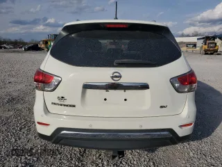 2016 Nissan Pathfinder SV with VIN 5N1AR2MN6GC645865, listed as a Copart auction lot 49036805 with 120,170 mi miles and Salvage Title. Bid and sale history available at carsss.com. Image 6.