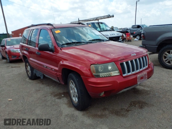 2004 Jeep Grand Cherokee Laredo z VIN 1J4GW48S04C389585, wystawiony jako IAAI lot #42461413 z przebiegiem 228 672 mil mil oraz . Historia ofert i sprzedaży dostępna na DreamBid. Obrazek 1.