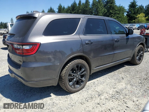 2020 Dodge Durango R/T with VIN 1C4SDJCT6LC188003, listed as a Copart auction lot 63706475 with 59,954 mi miles and Salvage title. Bid and sale history available at DreamBid. Image 3.