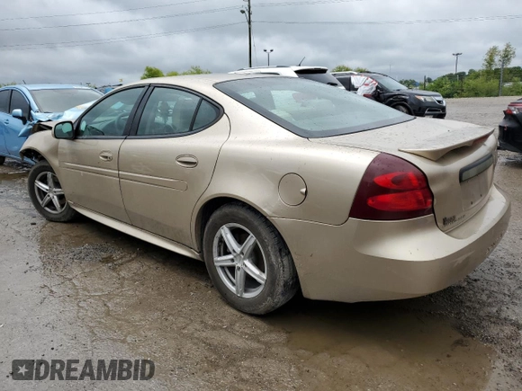2005 Pontiac Grand Prix with VIN 2G2WP522051178329, listed as a Copart auction lot 59845825 with 122,570 mi miles and Salvage title. Bid and sale history available at DreamBid. Image 2.