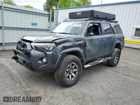 2015 Toyota 4Runner Limited with VIN JTEBU5JRXF5266236, listed as a Copart auction lot 49510415 with 119,317 mi miles and Salvage title. Bid and sale history available at DreamBid. Image 1.
