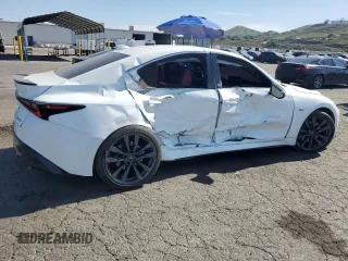 2021 Lexus IS 350 F Sport z VIN JTHGZ1B27M5046795, wystawiony jako Copart lot #52163715 z przebiegiem 40 870 mil mil oraz Szkoda całkowita • Salvage title. Historia ofert i sprzedaży dostępna na DreamBid. Obrazek 3.