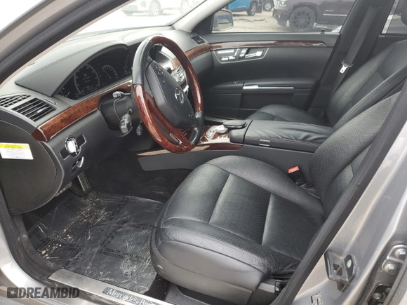 2012 Mercedes-Benz S-Class S 550 with VIN WDDNG9EB2CA436045, listed as a Copart auction lot 51347125 with 125,107 mi miles and Salvage Title. Bid and sale history available at carsss.com. Image 7.