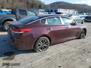 2020 Kia Optima SE with VIN 5XXGT4L39LG401844, listed as a Copart auction lot 83113414 with 51,591 mi miles and Salvage Title. Bid and sale history available at carsss.com. Image 3.