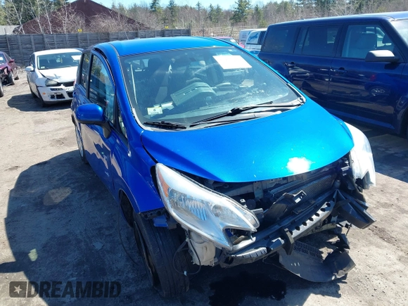 2014 Nissan Note S Plus with VIN 3N1CE2CP5EL410809, listed as a IAAI auction lot 41986780 with 100,992 mi miles and . Bid and sale history available at DreamBid. Image 1.