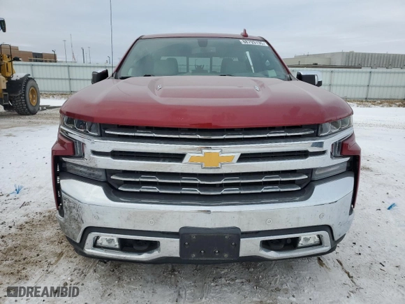 2019 Chevrolet Silverado 1500 LTZ with VIN 1GCUYGEL4KZ268621, listed as a Copart auction lot 88793135 with 65,674 mi miles and Salvage Title. Bid and sale history available at carsss.com. Image 5.