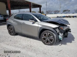 2020 Lexus UX with VIN JTHX3JBH7L2022082, listed as a Copart auction lot 51641975 with 41,588 mi miles and Non Repairable. Bid and sale history available at carsss.com. Image 4.