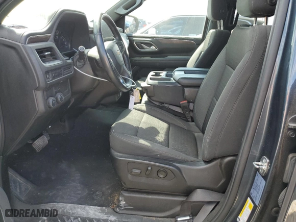 2021 Chevrolet Tahoe LS with VIN 1GNSCMED7MR413335, listed as a Copart auction lot 72067984 with 47,795 mi miles and Salvage Title. Bid and sale history available at carsss.com. Image 7.