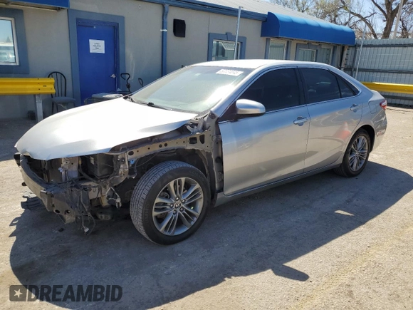 2015 Toyota Camry XLE with VIN 4T1BF1FK0FU016458, listed as a Copart auction lot 50034045 with 283,007 mi miles and Salvage Title. Bid and sale history available at carsss.com. Image 1.