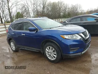 2019 Nissan Rogue SV with VIN 5N1AT2MT7KC829981, listed as a IAAI auction lot 41909889 with 57,794 mi miles and . Bid and sale history available at DreamBid. Image 1.