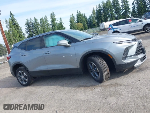 2025 Chevrolet Blazer LT with VIN 3GNKBHR45SS134772, listed as a IAAI auction lot 42554686 with 15,688 mi miles and . Bid and sale history available at DreamBid. Image 13.