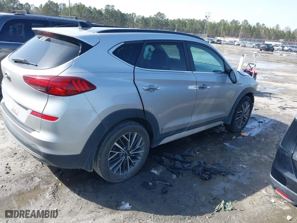 2020 Hyundai Tucson Sport with VIN KM8J33AL1LU194245, listed as a IAAI auction lot 41726909 with 1 mi miles. Bid and sale history available at carsss.com. Image 4.