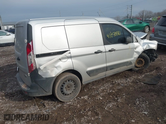 2015 Ford Transit Connect XL with VIN NM0LS6E71F1178936, listed as a IAAI auction lot 41670181 with 269,300 mi miles and . Bid and sale history available at DreamBid. Image 4.