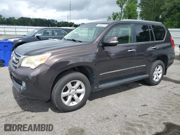 2012 Lexus GX 460 z VIN JTJBM7FX5C5035583, wystawiony jako Copart lot #56655375 z przebiegiem 192 170 mil mil oraz Czysty tytuł • Clean title. Historia ofert i sprzedaży dostępna na DreamBid. Obrazek 1.