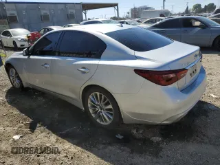 2018 Infiniti Q50 Luxe with VIN JN1CV7AP1JM241100, listed as a Copart auction lot 46480695 with 60,948 mi miles and Clean Title. Bid and sale history available at carsss.com. Image 2.
