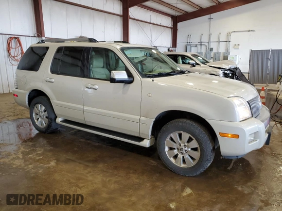 2006 Mercury Mountaineer Premier z VIN 4M2EU48876UJ11653, wystawiony jako Copart lot #56166155 z przebiegiem 124 275 mil mil oraz Szkody całkowita. Historia ofert i sprzedaży dostępna na DreamBid. Obrazek 4.