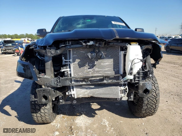 2025 Ram 1500 Big Horn with VIN 1C6SRFFP7SN529108, listed as a Copart auction lot 46855335 with 4,834 mi miles and Salvage Title. Bid and sale history available at carsss.com. Image 5.
