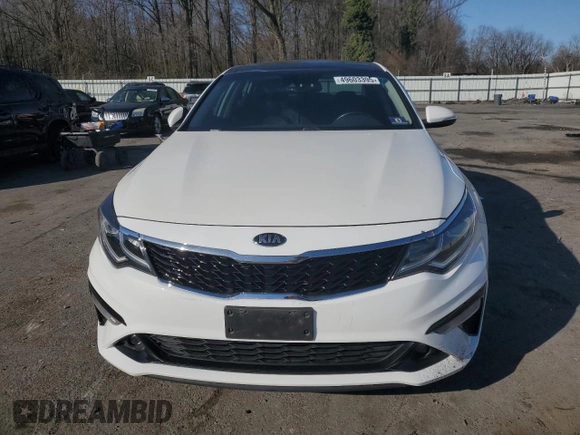 2019 Kia Optima LX with VIN 5XXGT4L36KG361222, listed as a Copart auction lot 49603395 with 38,560 mi miles and Salvage Title. Bid and sale history available at carsss.com. Image 5.