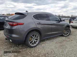 2018 Alfa Romeo Stelvio Ti with VIN ZASFAKBN0J7B76011, listed as a Copart auction lot 49768855 with 67,405 mi miles and Salvage Title. Bid and sale history available at carsss.com. Image 3.