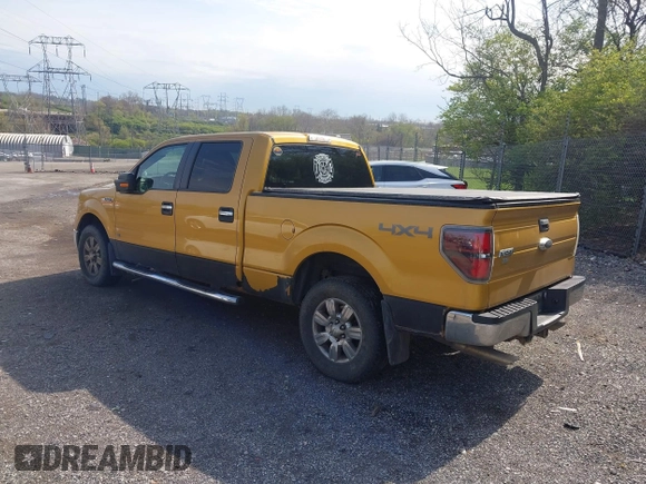 2009 Ford F-150 XL with VIN 1FTPW14V49KC41926, listed as a IAAI auction lot 42010884 with 132,529 mi miles. Bid and sale history available at carsss.com. Image 3.