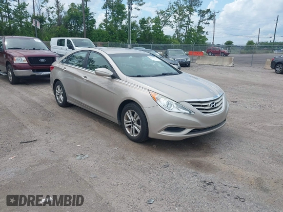 2011 Hyundai Sonata GLS with VIN 5NPEB4AC3BH260107, listed as a IAAI auction lot 42217499 with 158,308 mi miles and . Bid and sale history available at DreamBid. Image 1.