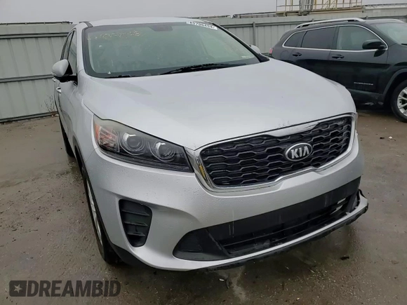 2019 Kia Sorento L with VIN 5XYPG4A39KG518499, listed as a Copart auction lot 85706454 with 85,579 mi miles and Salvage Title. Bid and sale history available at DreamBid. Image 12.