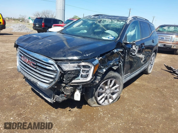 2022 GMC Terrain SLT z VIN 3GKALPEV8NL261044, wystawiony jako IAAI lot #41639324 z przebiegiem 21 948 mil mil oraz . Historia ofert i sprzedaży dostępna na DreamBid. Obrazek 2.
