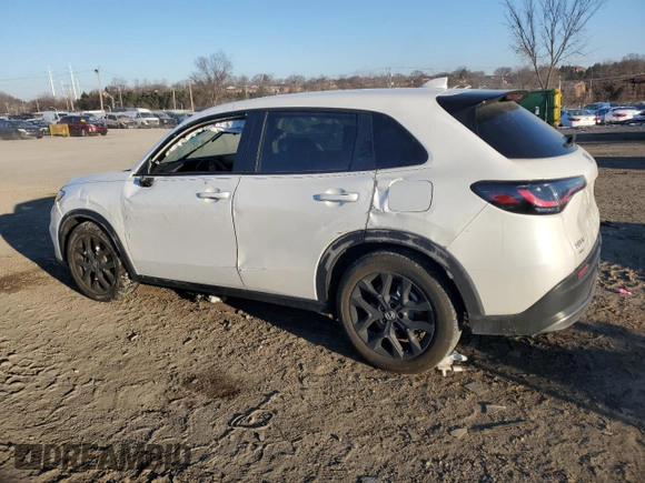 2024 Honda HR-V Sport with VIN 3CZRZ2H52RM754031, listed as a Copart auction lot 87553245 with 30,078 mi miles and Salvage Title. Bid and sale history available at carsss.com. Image 2.