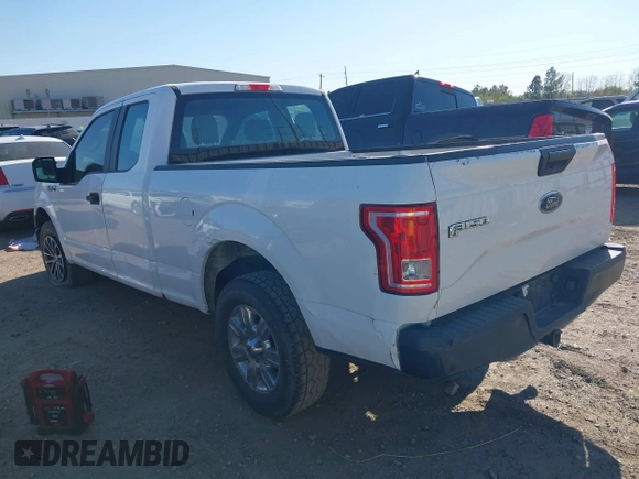 2017 Ford F-150 XL with VIN 1FTEX1C87HKD53036, listed as a IAAI auction lot 41815952 with 153,813 mi miles. Bid and sale history available at carsss.com. Image 3.