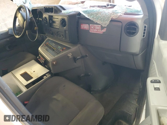 2014 Ford Econoline Cargo with VIN 1FDSS3EL6EDA65437, listed as a Copart auction lot 48811205 with Not Provided miles and Salvage Title. Bid and sale history available at DreamBid. Image 8.
