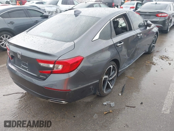2018 Honda Accord Touring with VIN 1HGCV1F92JA005210, listed as a IAAI auction lot 42378040 with 69,294 mi miles and . Bid and sale history available at DreamBid. Image 4.