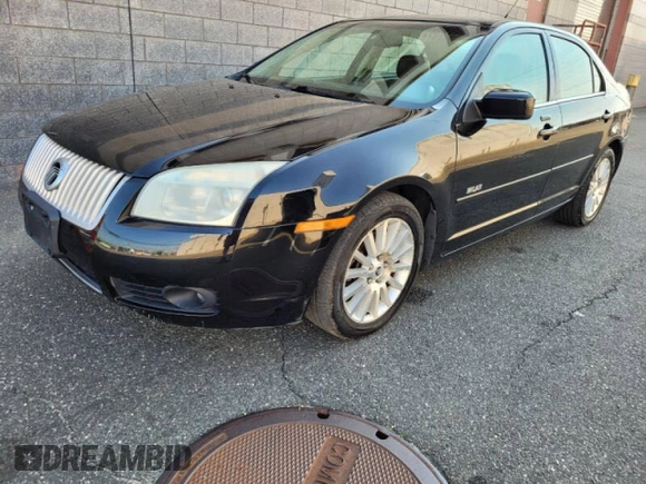 2008 Mercury Milan Premier with VIN 3MEHM08128R652925, listed as a Copart auction lot 84463044 with 145,000 mi miles and Clean Title. Bid and sale history available at carsss.com. Image 2.