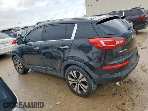 2011 Kia Sportage EX with VIN KNDPC3A22B7108072, listed as a Copart auction lot 54370395 with 248,111 mi miles and Clean Title. Bid and sale history available at carsss.com. Image 2.