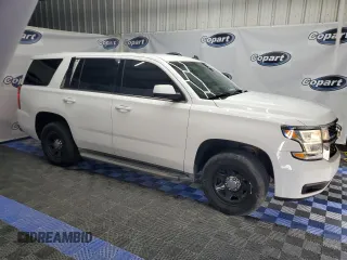 2015 Chevrolet Tahoe Commercial with VIN 1GNLC2ECXFR269024, listed as a Copart auction lot 61911165 with 182,445 mi miles and Clean title. Bid and sale history available at DreamBid. Image 4.