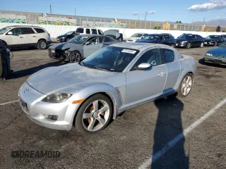 2005 Mazda RX-8 with VIN JM1FE17N850144261, listed as a Copart auction lot 78310384 with 95,193 mi miles and Clean Title. Bid and sale history available at carsss.com. Image 1.