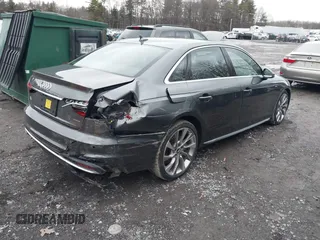 2020 Audi A4 Premium Plus with VIN WAUENAF46LN005005, listed as a IAAI auction lot 41737614 with 52,642 mi miles and . Bid and sale history available at DreamBid. Image 4.