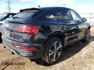 2022 Audi Q5 Sportback S line Premium Plus z VIN WA15AAFY9N2017083, wystawiony jako Copart lot #50309294 z przebiegiem 48 353 mil mil oraz Szkoda całkowita • Salvage title. Historia ofert i sprzedaży dostępna na DreamBid. Obrazek 3.