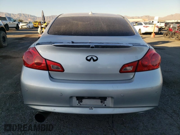 2010 Infiniti G37 x with VIN JN1CV6AR3AM451015, listed as a Copart auction lot 81291544 with 158,757 mi miles and Salvage Title. Bid and sale history available at carsss.com. Image 6.