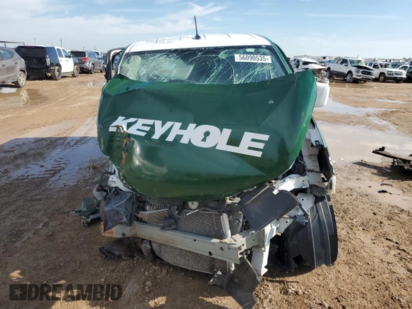 2021 Nissan NV200 S with VIN 3N6CM0KNXMK696890, listed as a Copart auction lot 56090535 with 74,437 mi miles and Salvage title. Bid and sale history available at DreamBid. Image 5.