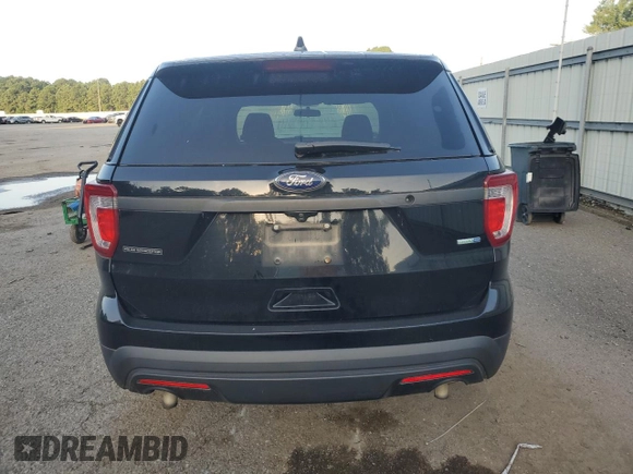 2017 Ford Police Interceptor Utility with VIN 1FM5K8AR3HGD93373, listed as a Copart auction lot 64998215 with 57,314 mi miles and Salvage title. Bid and sale history available at DreamBid. Image 6.