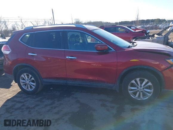 2016 Nissan Rogue SL with VIN KNMAT2MV3GP699140, listed as a IAAI auction lot 41430911 with 129,015 mi miles and . Bid and sale history available at DreamBid. Image 13.
