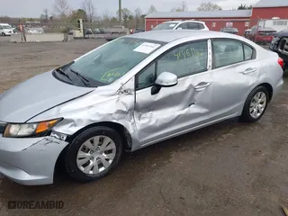 2012 Honda Civic Sdn LX with VIN 19XFB2F50CE353837, listed as a IAAI auction lot 41961162 with 140,583 mi miles. Bid and sale history available at carsss.com. Image 18.