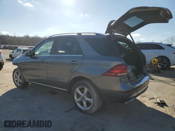 2017 Mercedes-Benz GLE 350 with VIN 4JGDA5HB8HA944602, listed as a Copart auction lot 83788524 with 64,860 mi miles and Salvage title. Bid and sale history available at DreamBid. Image 2.