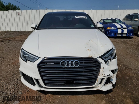 2020 Audi A3 Sedan S line Premium with VIN WAUBEGFF1LA095081, listed as a Copart auction lot 59204623 with 31,721 mi miles. Bid and sale history available at carsss.com. Image 5.
