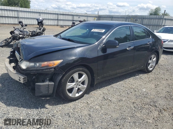 2010 Acura TSX with VIN JH4CU2F6XAC001583, listed as a Copart auction lot 61772095 with 219,817 mi miles and Salvage title. Bid and sale history available at DreamBid. Image 1.